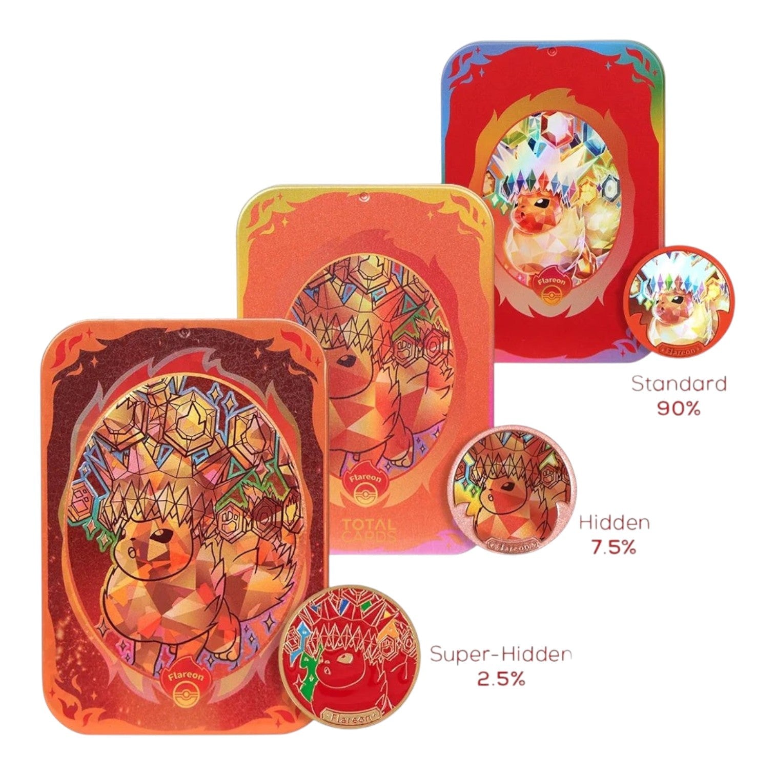 Flareon Collector Accessory Box from the Pokémon TCG Terastal Grand Gathering set, second product view