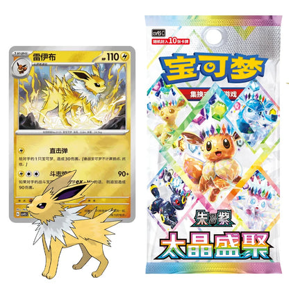 Jolteon collectible coin set from the Pokémon TCG Terastal Grand Gathering range, second product view