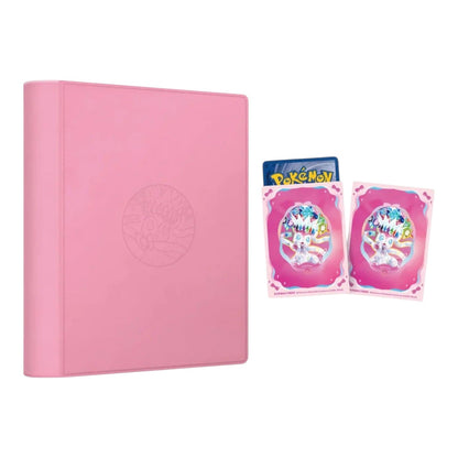 Pokémon TCG Terastal Grand Gathering Binder Gift Box featuring Sylveon, pictured from an alternate angle