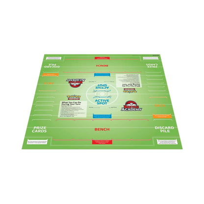 Pokémon Battle Academy packaging detail showing the set branding