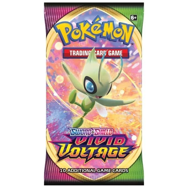 Alternative wrapper artwork for the Pokémon TCG Vivid Voltage booster pack