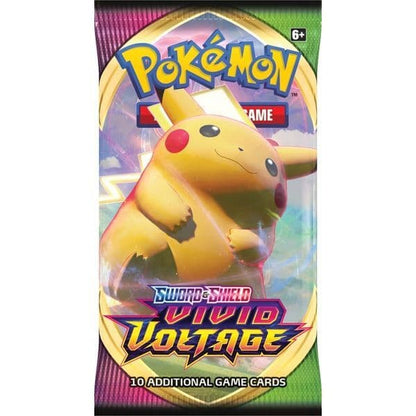 Further wrapper artwork variant for the Pokémon TCG Vivid Voltage booster pack