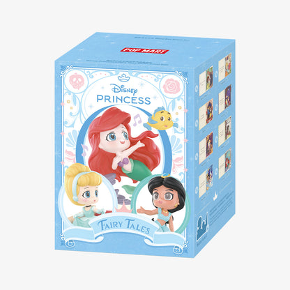 POP MART Disney Princess's Fairy Tales Series Scene Sets sealed blind box with Ariel, Cinderella and Jasmine on the front
