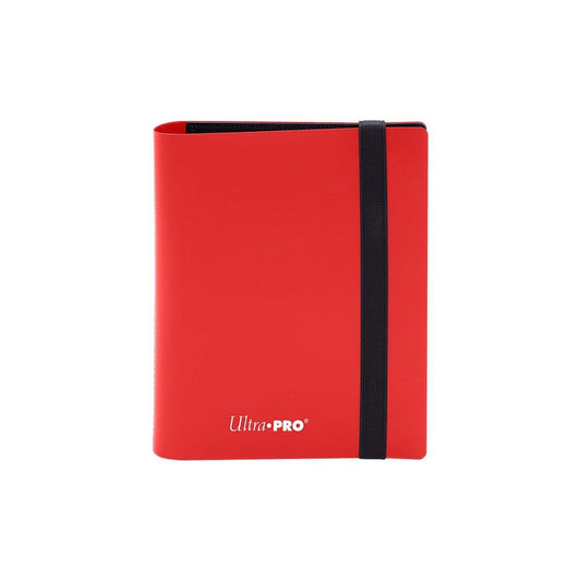 Ultra PRO 2-pocket A6 Eclipse binder in apple red for trading cards