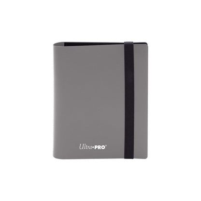Ultra PRO 2-pocket A6 Eclipse binder in smoke grey, shown from the front