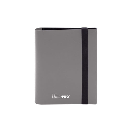 Ultra PRO 2-pocket A6 Eclipse binder in smoke grey, shown from the front