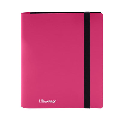 Ultra PRO 4-pocket A5 Eclipse binder in Hot Pink for storing trading cards