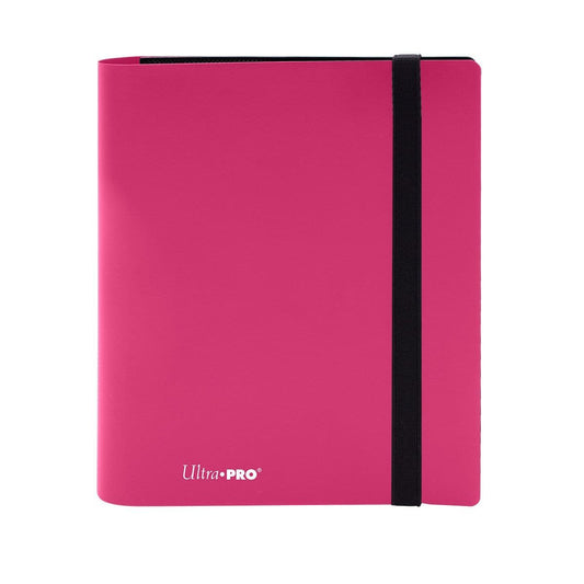 Ultra PRO 4-pocket A5 Eclipse binder in Hot Pink for storing trading cards