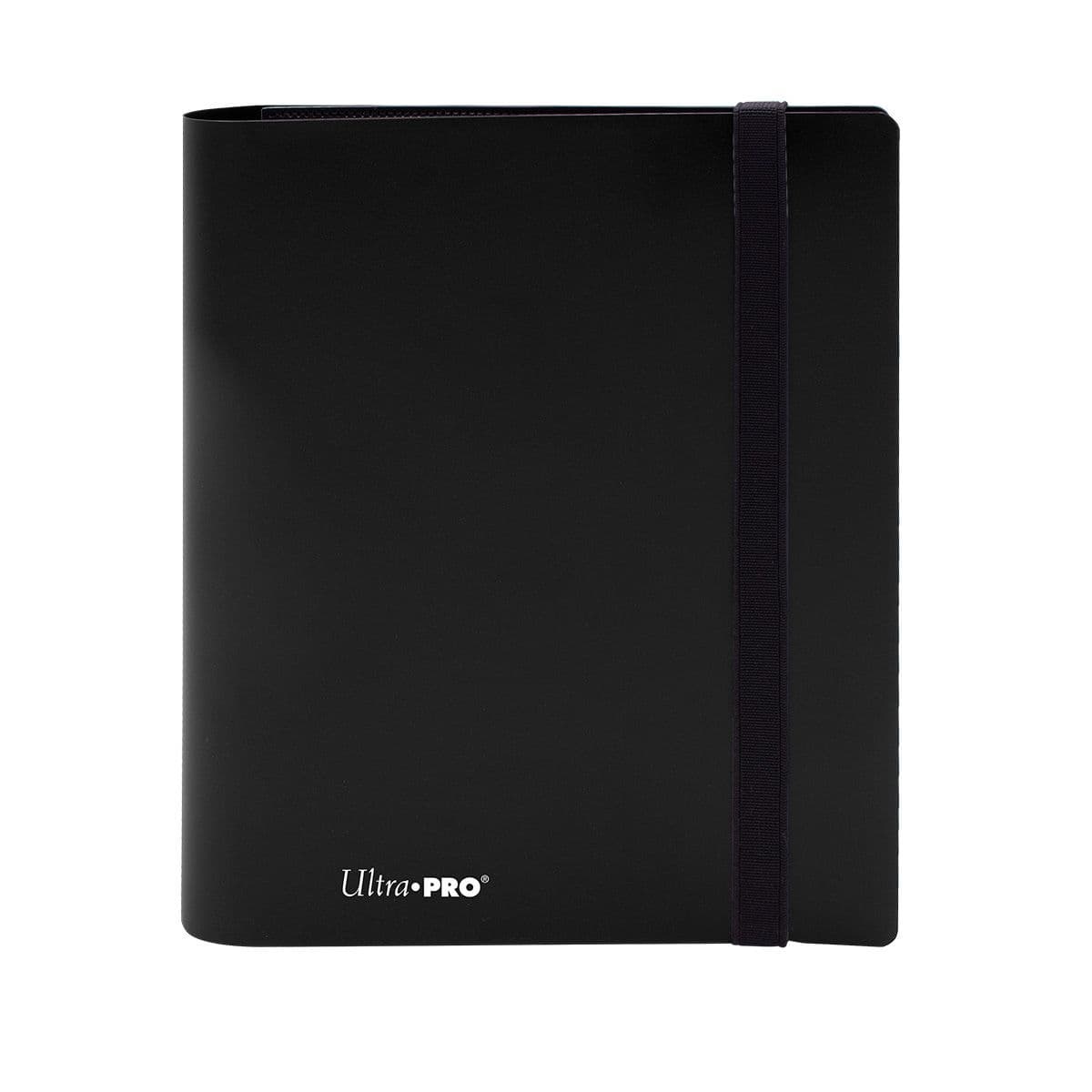 Ultra PRO 4-pocket A5 Eclipse binder in Jet Black, front cover shown
