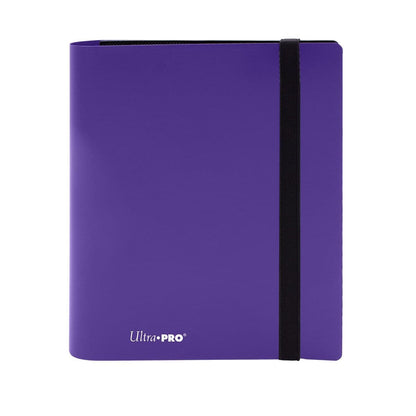 Ultra PRO Eclipse 4-pocket A5 binder in Royal Purple for trading card storage