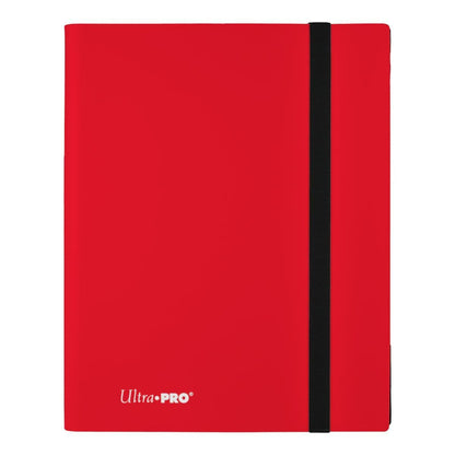 Ultra PRO 9-pocket A4 Eclipse binder in Apple Red for storing trading cards