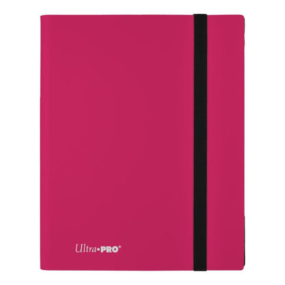 Ultra PRO nine-pocket A4 Eclipse binder in Hot Pink shown front-on