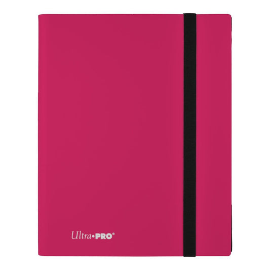 Ultra PRO nine-pocket A4 Eclipse binder in Hot Pink shown front-on