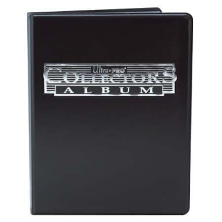 Ultra PRO 9-pocket A4 portfolio in black for storing and displaying trading cards