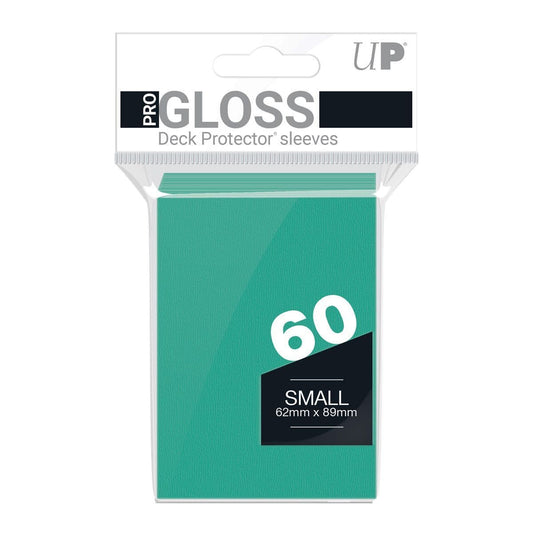 Ultra PRO Gloss Aqua Small Deck Protector Sleeves (60)