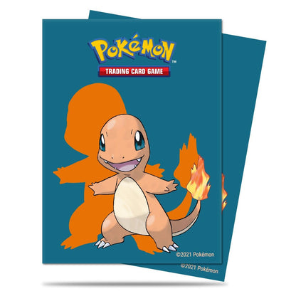 Ultra PRO Pokémon Charmander Deck Protector sleeves for standard-size cards, shown front-on
