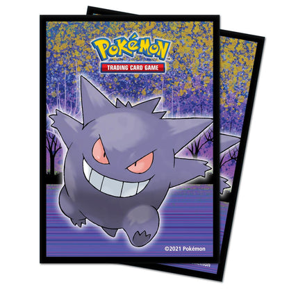 Ultra PRO Pokémon Gengar deck protector sleeves, standard size pack of 65 for trading cards