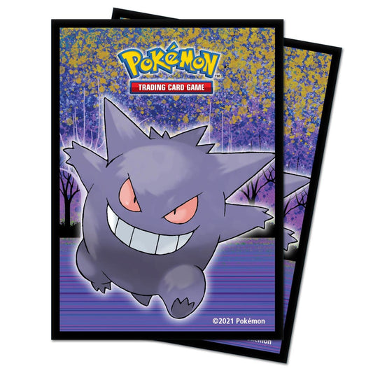 Ultra PRO Pokémon Gengar deck protector sleeves, standard size pack of 65 for trading cards