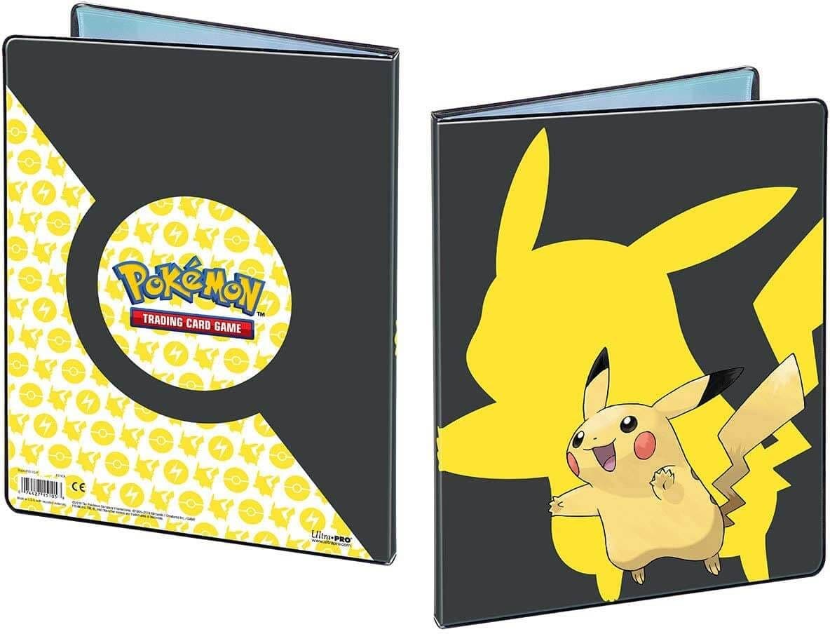 Ultra PRO Pokémon Pikachu 9-pocket album for holding and displaying trading cards