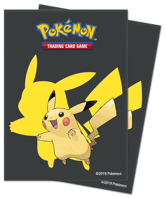 Ultra PRO Pikachu deck protector sleeves for Pokémon TCG, pack of 65 standard-size sleeves