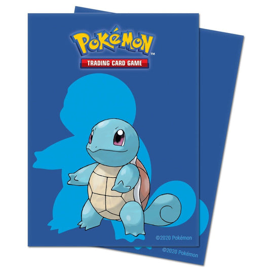 Ultra PRO Pokémon Squirtle deck protector sleeves, pack of 65 standard size card sleeves