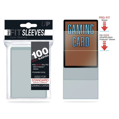 Ultra PRO PRO-FIT standard topload sleeve packaging shown from a second angle