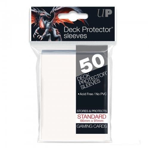 Ultra PRO White Standard Deck Protector Sleeves (50)